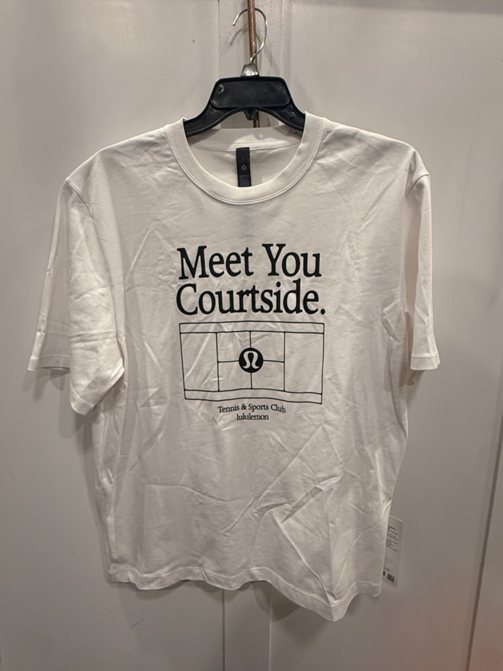 lululemon athletica White 'Meet You Courtside' Graphic Tee